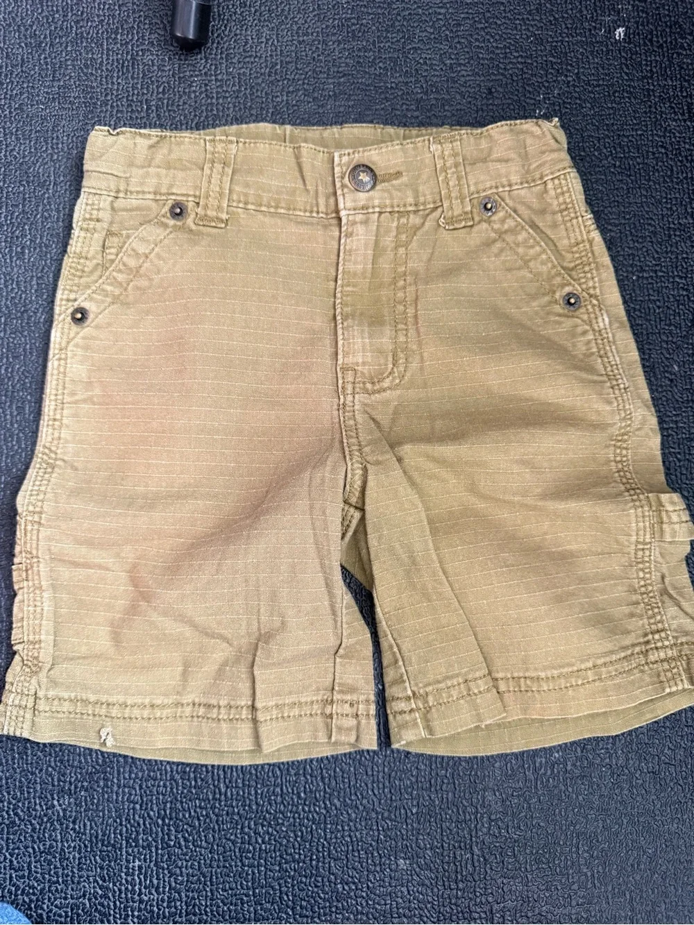 Kids Classic Tan Utility Shorts